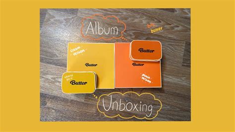 BTS Butter album unboxing - YouTube