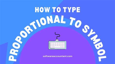 ∝ | How to Type Proportional To Symbol in Word, Windows, & Mac (On ...