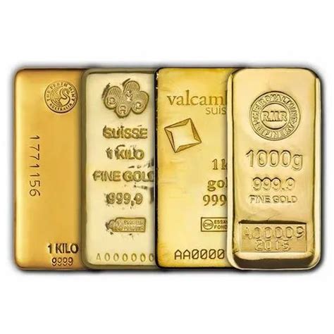 Imported Golden 999 Purity 1 Kg Gold Bar at best price in New Delhi | ID: 24324464797