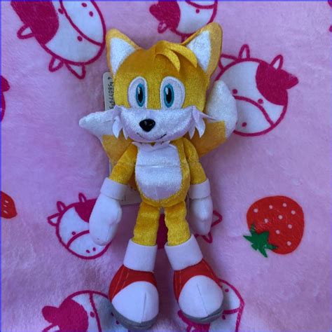 Sonic the Movie VS Knuckles Plush Mascot Tails [Directly from Japan ...