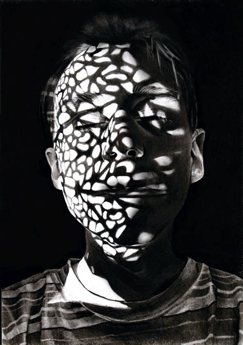 Shadowy Charcoal Portraits by Dylan Andrews -- a drawing series in ...
