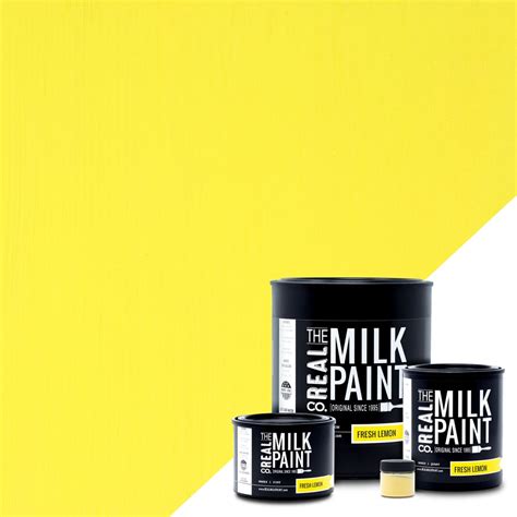 Lemon Yellow Color Milk Paint | Shop Milk Paint Online