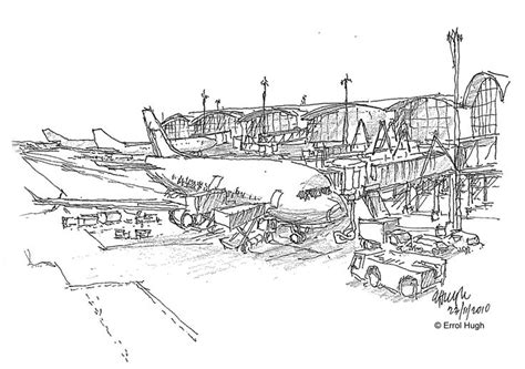 #airport #sketch | Travel art journal, Animation sketches, Architecture ...