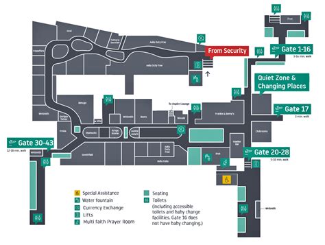 Luton Airport Terminal Map