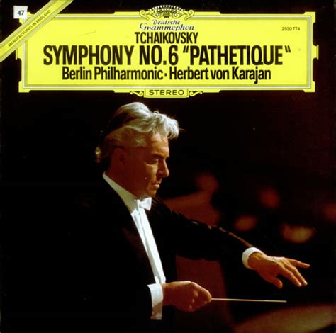 Pyotr Ilyich Tchaikovsky Symphony No. 6 'Pathetique' UK Vinyl LP Record ...