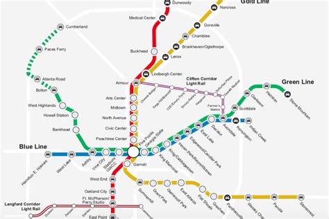 Marta In Atlanta Map - Baltimore Map