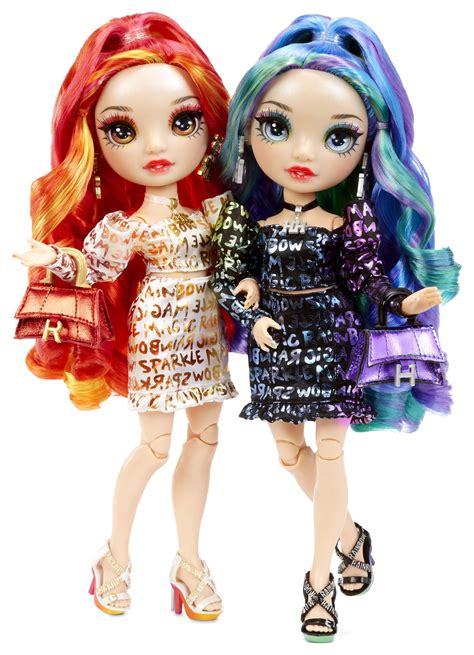 Rainbow High, Special Edition Twin (2-Pack) Fashion Dolls, Laurel ...