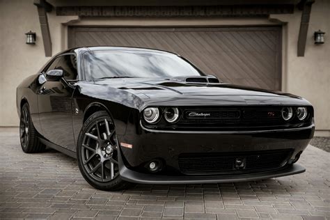 Free stock photo of black, Dodge Challenger, Hemi