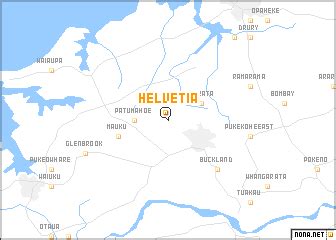 Helvetia (New Zealand) map - nona.net