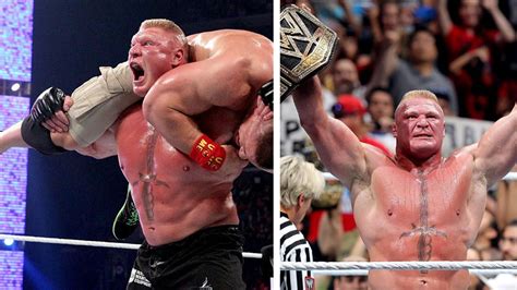 Brock Lesnar F5 John Cena