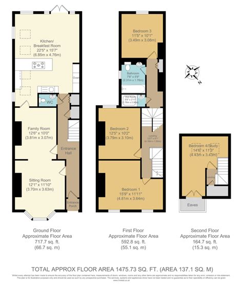 Modern Glass House Extension Floor Plan