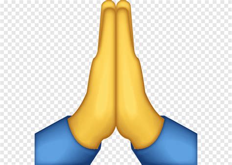 Pray emoji illustration, Praying Hands Christian prayer Emoji Religion ...