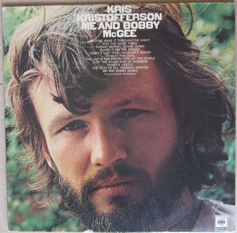 Kris Kristofferson - Me And Bobby McGee (Vinyl) | Discogs