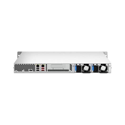 QNAP TS-464U-RP-4G Intel Celeron N5105/N5095 4-Bay Rackmount NAS with Redundant Power Supply ...