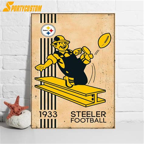 NFL Pittsburgh Steelers Poster Logo Team Decorate Your Space With ...