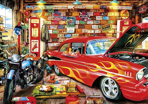 Jigsaw Puzzles Of Old Cars | Jigsaw Puzzles For Adults | Painting kits ...