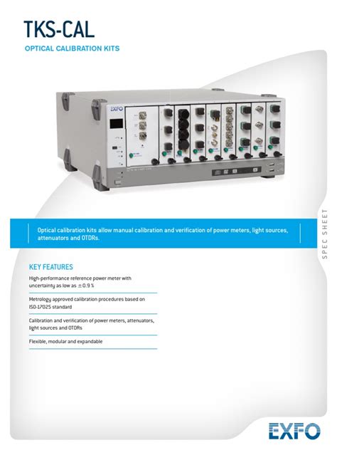 Optical Calibration | PDF | Calibration | Optical Fiber