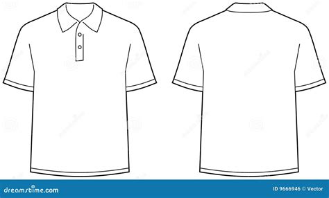 Playera Blanca Vector Png Polo Shirt Template Png Free, 53% OFF