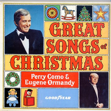 Goodyear - Great Songs of Christmas with Perry Como & Eugene Ormandy 1977 (DPL10285) - Christmas ...