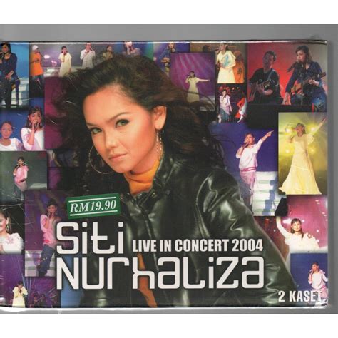 Kaset Tape Dato' Siti Nurhaliza : Live In Concert 2004 (2 Kaset Tape) | Shopee Malaysia