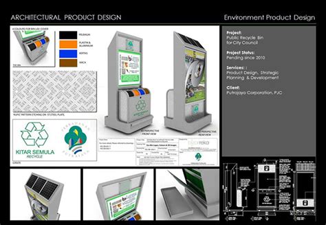 Architectural Product Design : Recycle Bin. on Behance