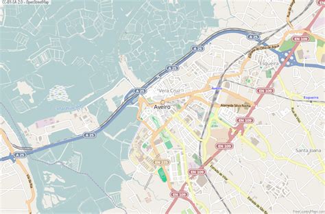 Aveiro Map Portugal Latitude & Longitude: Free Maps