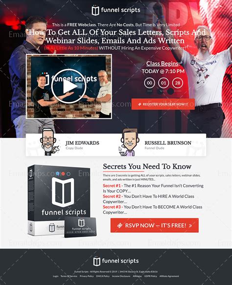 Clickfunnels - Funnel Scripts Webinar Funnel – Emaildrips.com