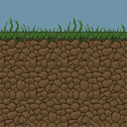 Dirt and Grass Tiles @ PixelJoint.com