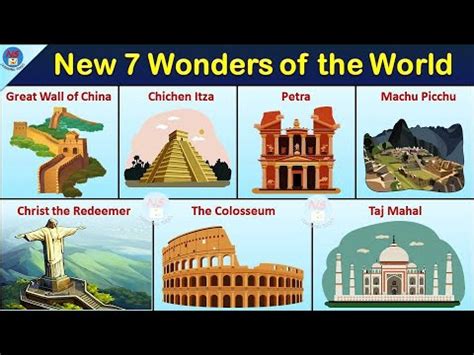 New 7 Wonders of the World | 7 Wonders of the Modern World 2020 | Taj ...