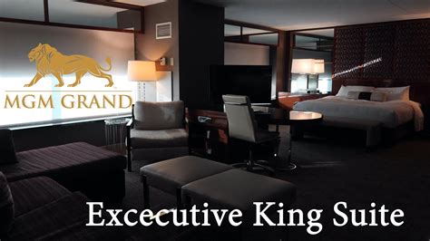 MGM Grand Executive King Suite - YouTube