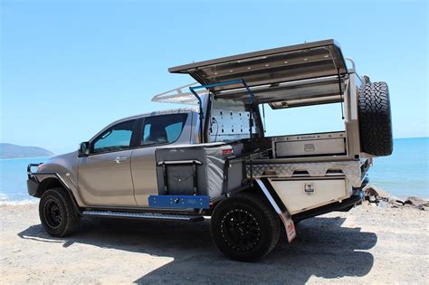 Pin by Mark Robinson on Tough looking 4bs | Ute trays, Ute canopy, Camping canopy