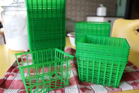 50 New Plastic Berry Baskets Green Plastic Berry Baskets | Etsy | Berry baskets, Berries, Basket