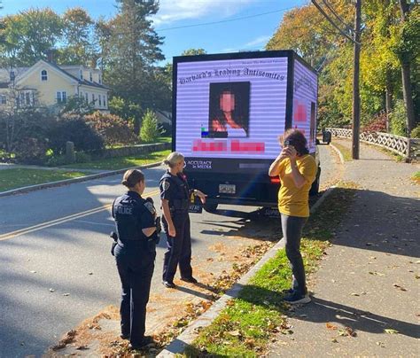 Exclusive | Harvard Israel-Hamas 'doxxing truck' parks outside students ...