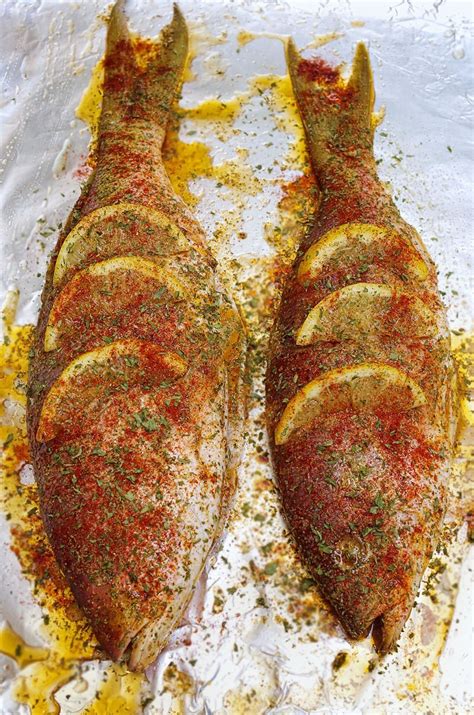 Easy to prepare Oven Baked Whole Yellowtail Snapper recipe.