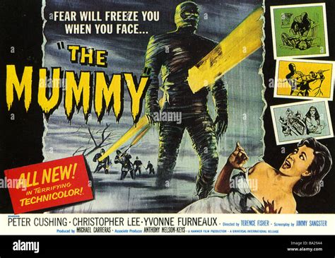 The mummy film poster 1959 hi-res stock photography and images - Alamy