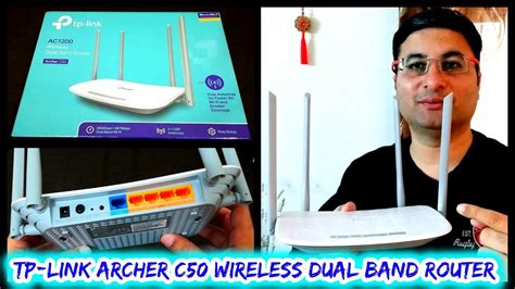 TP-Link Archer C50 Wireless Dual Band Router review - YouTube