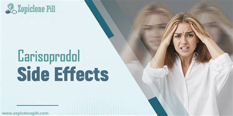 Carisoprodol Side Effects