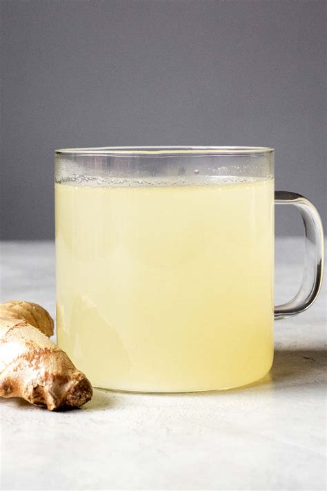 How to Make Fresh Ginger Tea - Oh, How Civilized