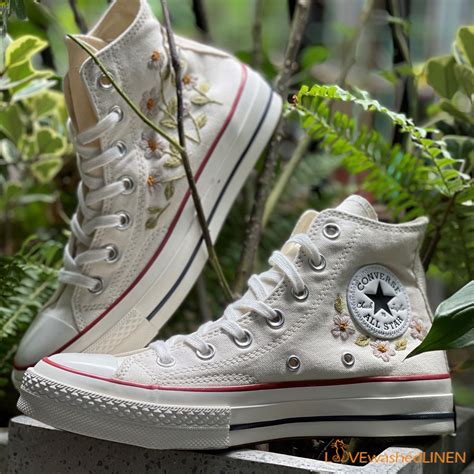 Custom Embroidered Converse High Tops/ Custom Converse Chuck - Etsy