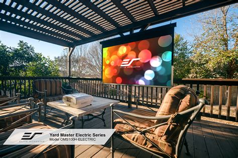 Yard Master Electric Series | Outdoor projector, Outdoor, Diy backyard movie