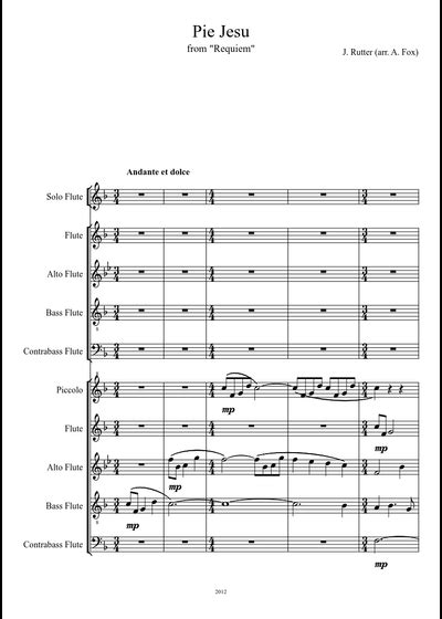 John Rutter sheet music free download in PDF or MIDI on Musescore.com