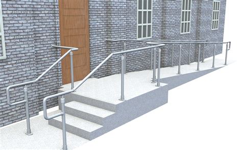 ADA Handrail: Easy to Install, Economical, Fully Compliant - ADA ...