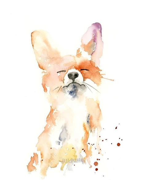 Simple Watercolor Animals at PaintingValley.com | Explore collection of Simple Watercolor Animals