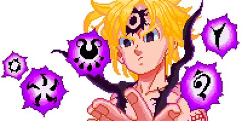 Pixilart - meliodas by D3NJ1