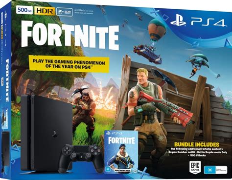 PS4 SLIM 500GB CONSOLE FORTNITE BUNDLE PACK – PowerFix