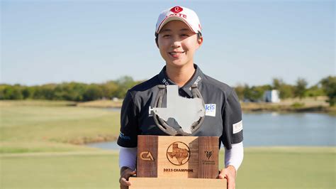 Hyo Joo Kim completes a wire-to-wire win at The Ascendant LPGA in Texas ...