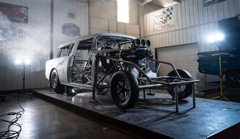 Watch: Tom Bailey Unveils New 'Sickness' '55 Chevy Nomad Gasser Build ...