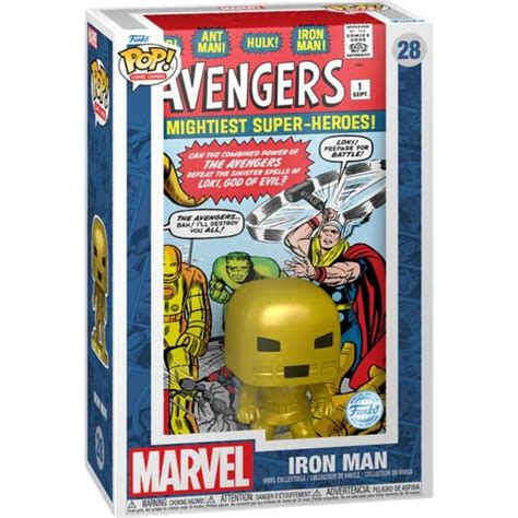 Funko Marvel The Avengers: Iron Man Issue #1 Comic Covers Funko POP ...