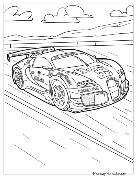 22 Bugatti Coloring Pages (Free PDF Printables)