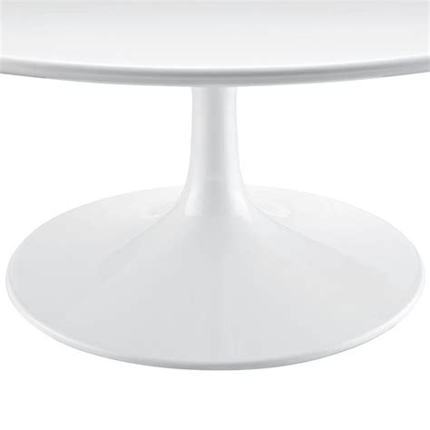 Saarinen Style Tulip Style 36" White Coffee Table – EMFURN